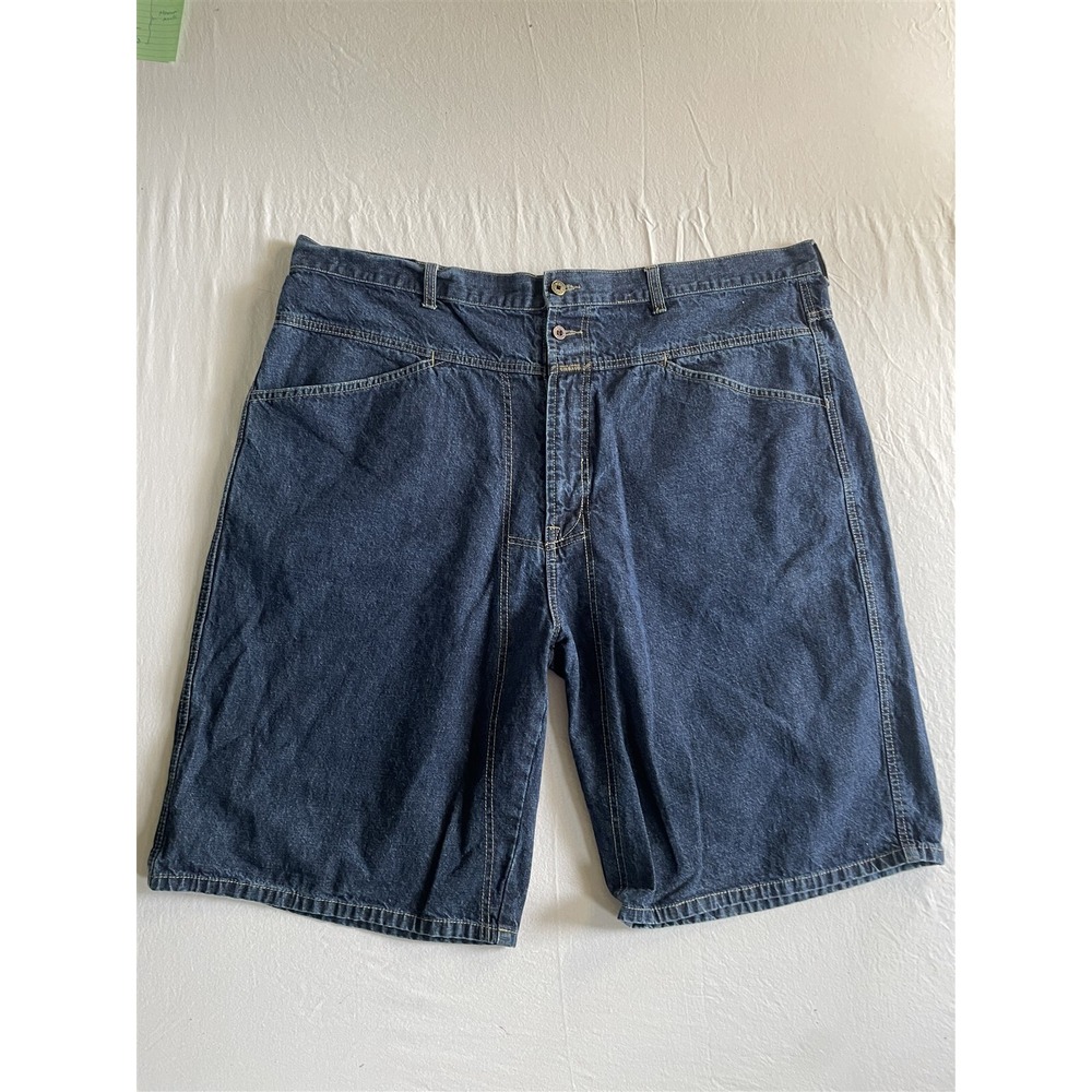 Marithe + Francois‎ Girbaud 44x12" Dark Blue Denim Brand-X Loose Fit Mens Shorts